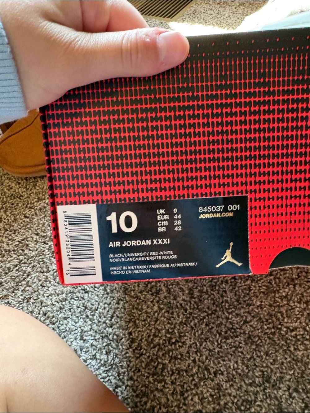 Nike Air Jordan Men’s 31 Banned View 2